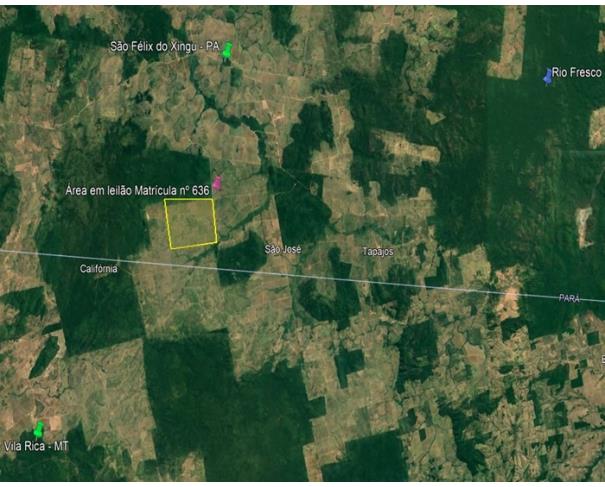 Foto de Área de terras com 1.452 ha - J055 - São Félix do Xingu - PA
