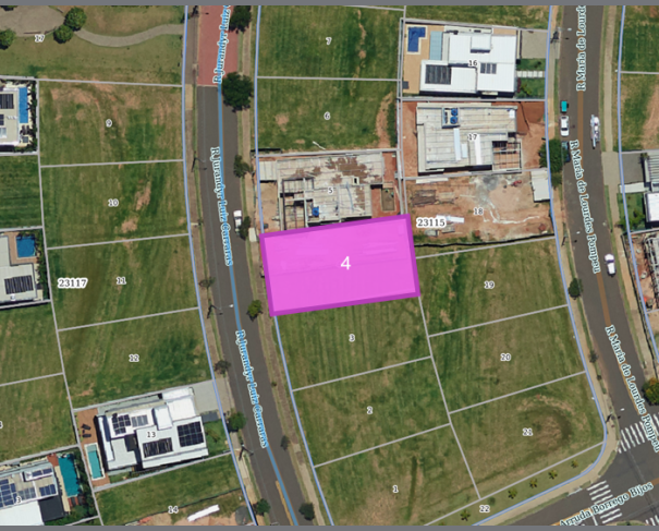 Foto de Lote 4 - Bauru - SP - Cond. Tamboré Bauru - Terreno 