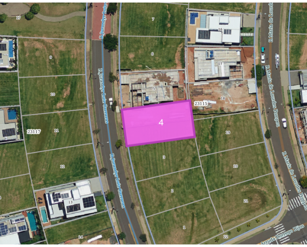Foto de Lote 13 - Bauru - SP - Cond. Tamboré Bauru - Terreno 