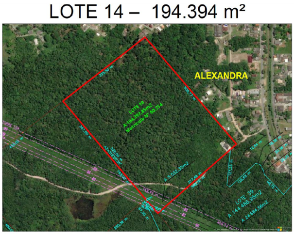 Foto de Lote 1 - Lote nº 14 com 19,44 ha - Paranaguá - PR - Colônia Alexandra