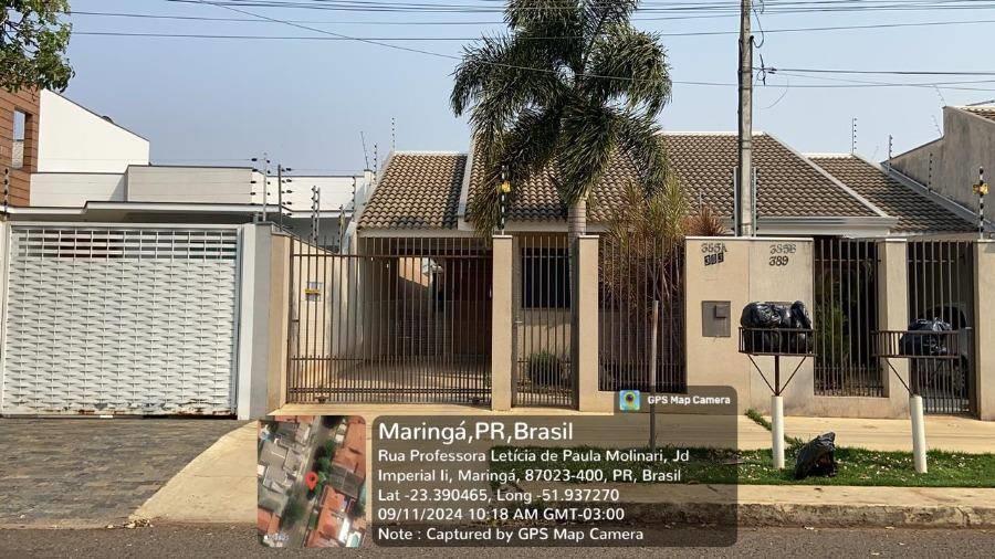 Lote 22 - CASA EM CONDOMINIO em Maringá/PR Imóveis Residenciais - Banco Santander - E187, localizado em Maringá - PR