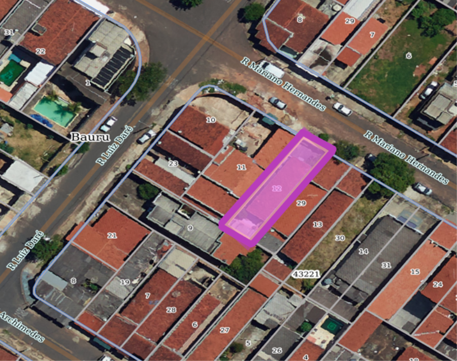 Lote 7 - Bauru - SP - Parque Roosevelt - Casa ENVIA SUA PROPOSTA - SICREDI - E170, localizado em Bauru - SP