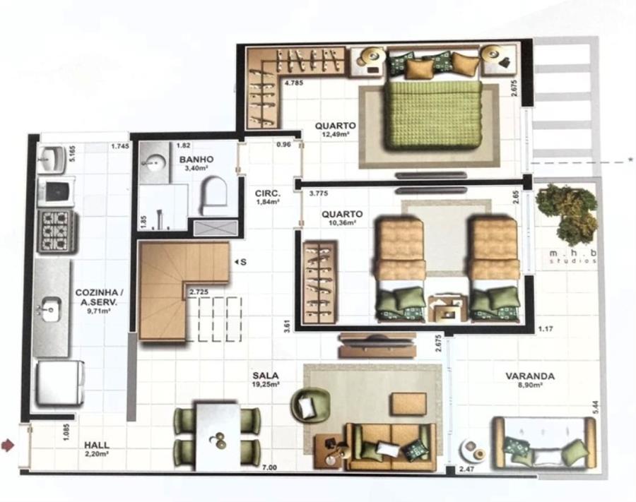 Mangaratiba - RJ Apartamento - 127 m² - Itacuruçá - E215, localizado em Mangaratiba - RJ