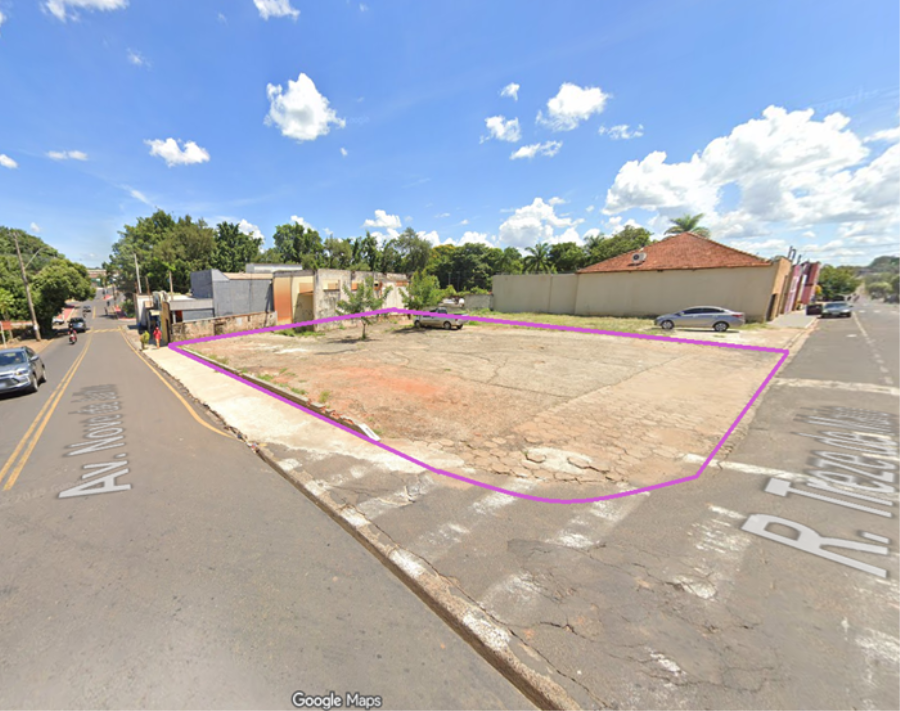 José Bonifácio - SP - Centro - Terreno Terreno Urbano com 600m2 - E262, localizado em José Bonifácio - SP