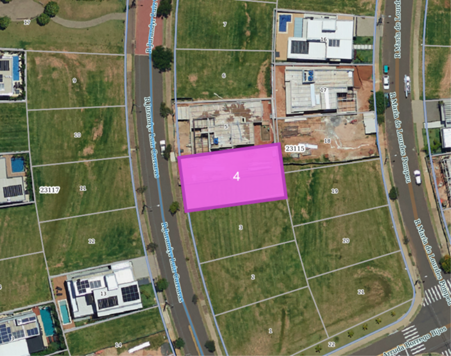 Lote 4 - Bauru - SP - Cond. Tamboré Bauru - Terreno ENVIA SUA PROPOSTA - SICREDI - E170, localizado em Bauru - SP
