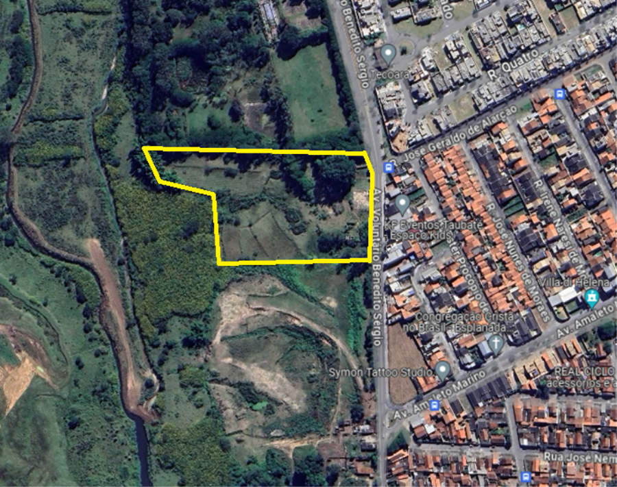 Lote 18 - Taubaté - SP - Pq São Cristóvão - Terreno Imóveis Comerciais - Santander - E298, localizado em Taubaté - SP, bairro Parque São Cristóvão