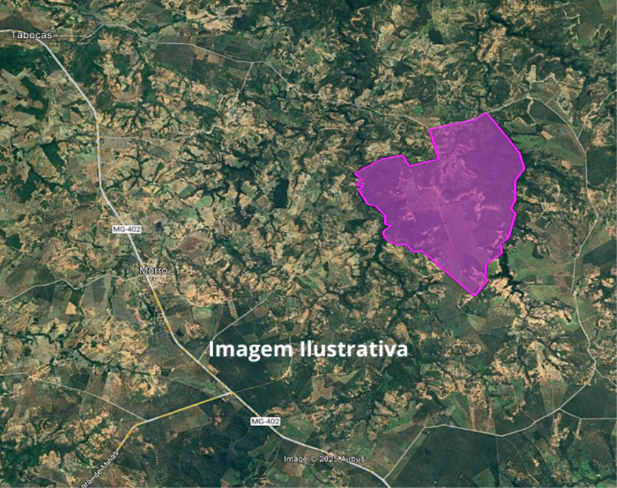 Lote 5 - São Francisco - MG - Morro - Fazenda Imóveis Comerciais - Santander - E249, localizado em São Francisco - MG