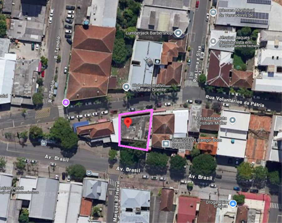 Lote 20 - Campo Bom - RS - Centro - Prédio Comercial Imóveis Comerciais - Santander - E176, localizado em Campo Bom - RS